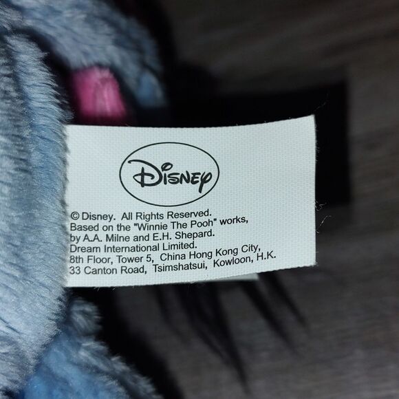 Eeyore vintage  super soft 12" plush stuffed animal  New plastic tag attached - Picture 5 of 5